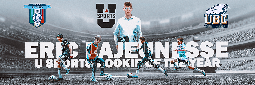 Eric Lajeunesse U Sports Rookie of the Year